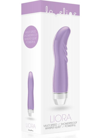 Vibromasseur avec strie violet point G multivitesse - LOV005PUR
